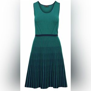 BNWT Banana Republic green/blue a-line dress
